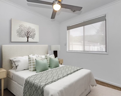 Custom blinds installation